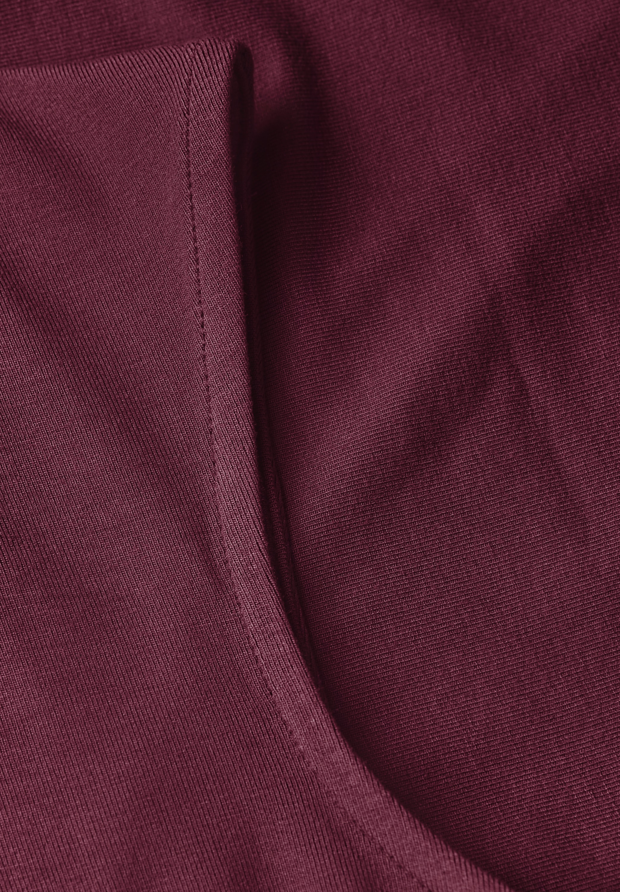 STREET ONE T-Shirt, bestehend aus einem Materialmix