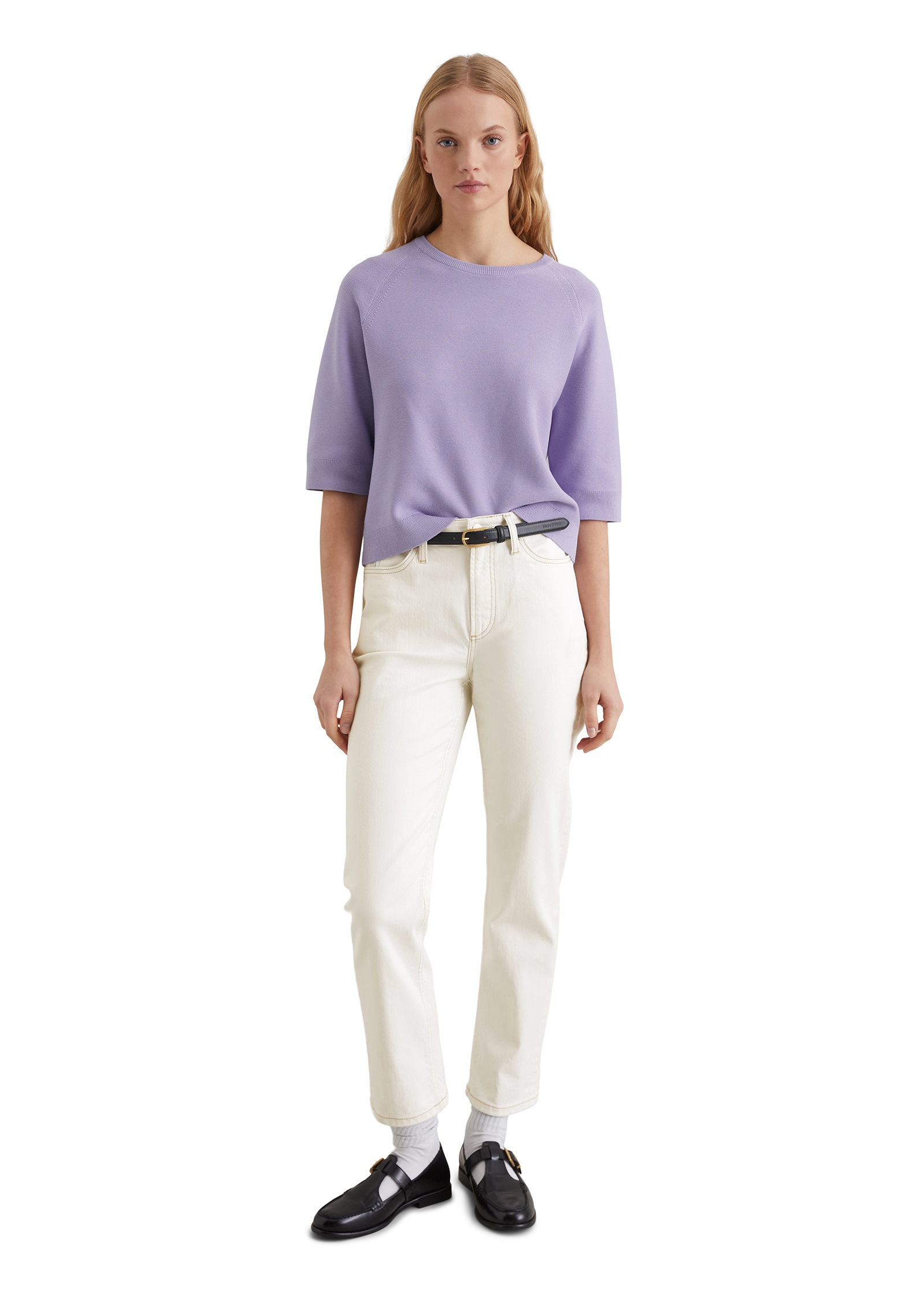 Marc O'Polo DENIM Rundhalspullover »aus Organic Cotton«