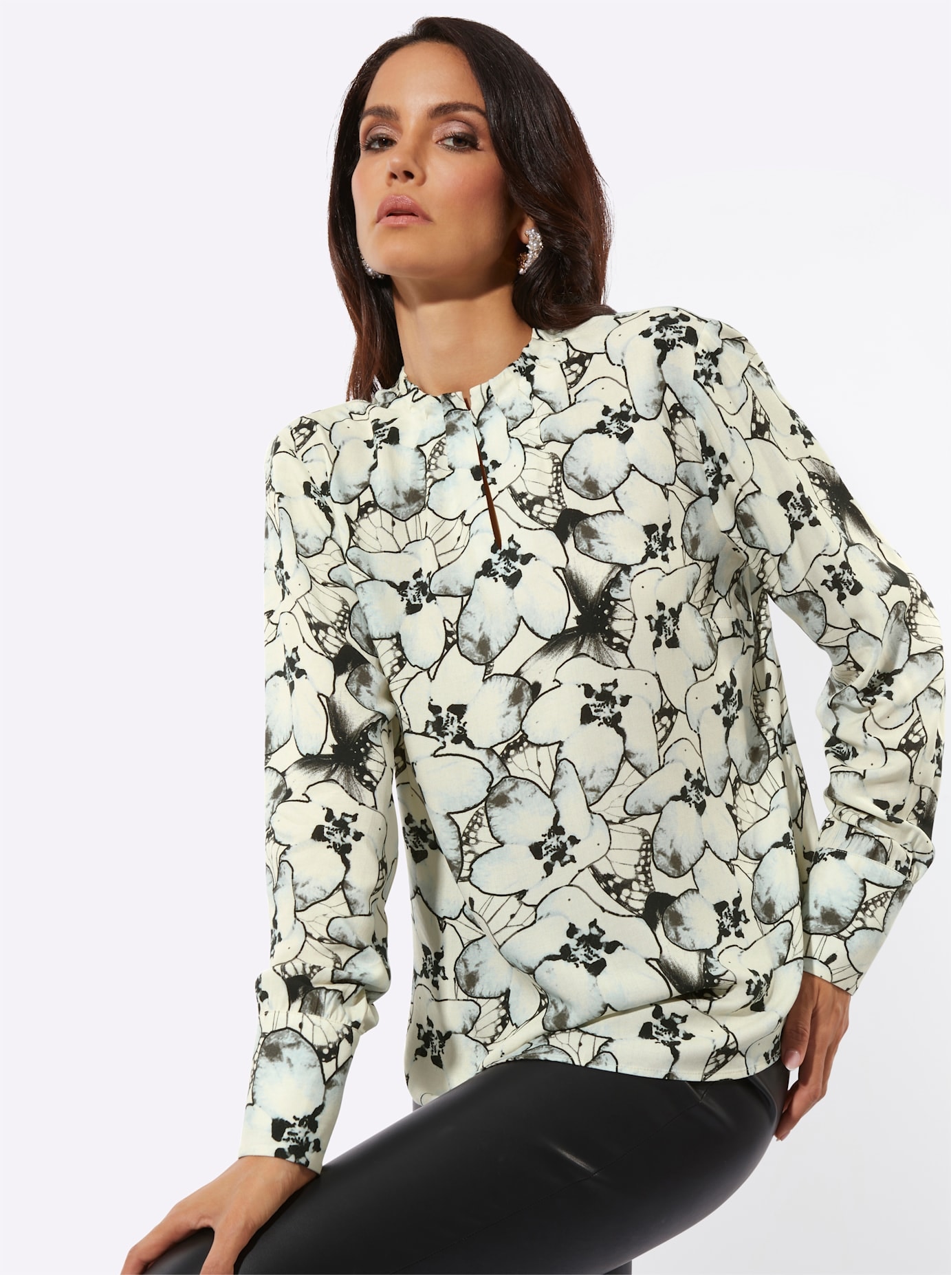 creation L Druckbluse