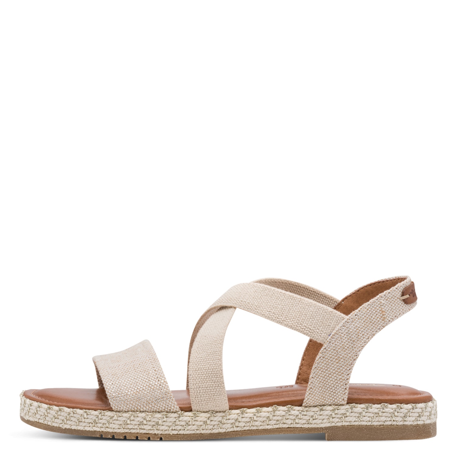 Tamaris Riemchensandale  Sommerschuh, Sandalette mit bestickter Sohle