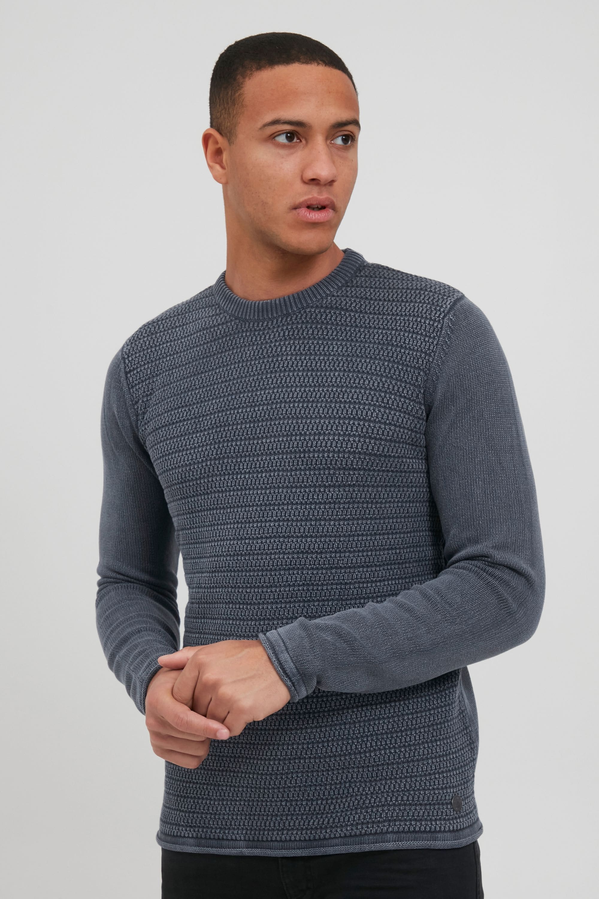 Blend Strickpullover "BHTaavi" Stilvoller Grobstrick-Pullover mit Rundhalsa günstig online kaufen