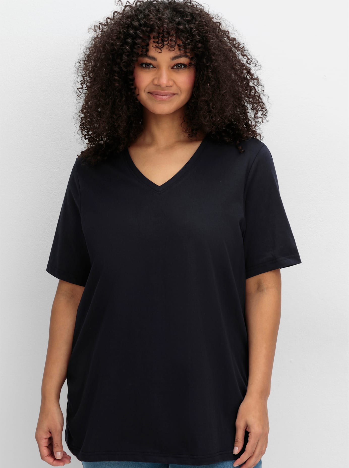 Sheego T-Shirt »T-Shirt«, (1 tlg.)
