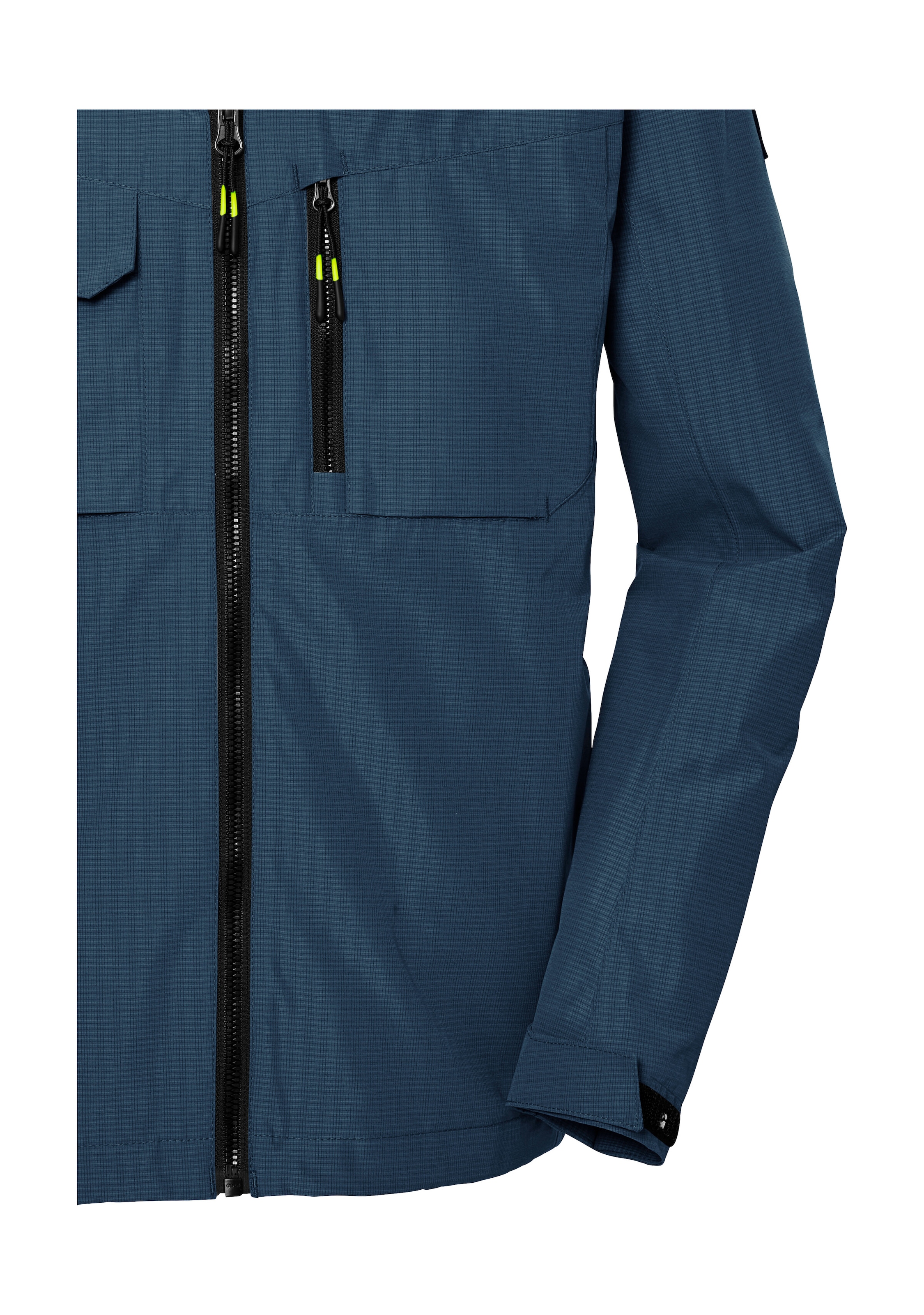 Killtec Funktionsjacke »KOS 140 BYS JCKT« Wasserdichte Kids-Jacke mit verstellbarer Kapuze und Saum