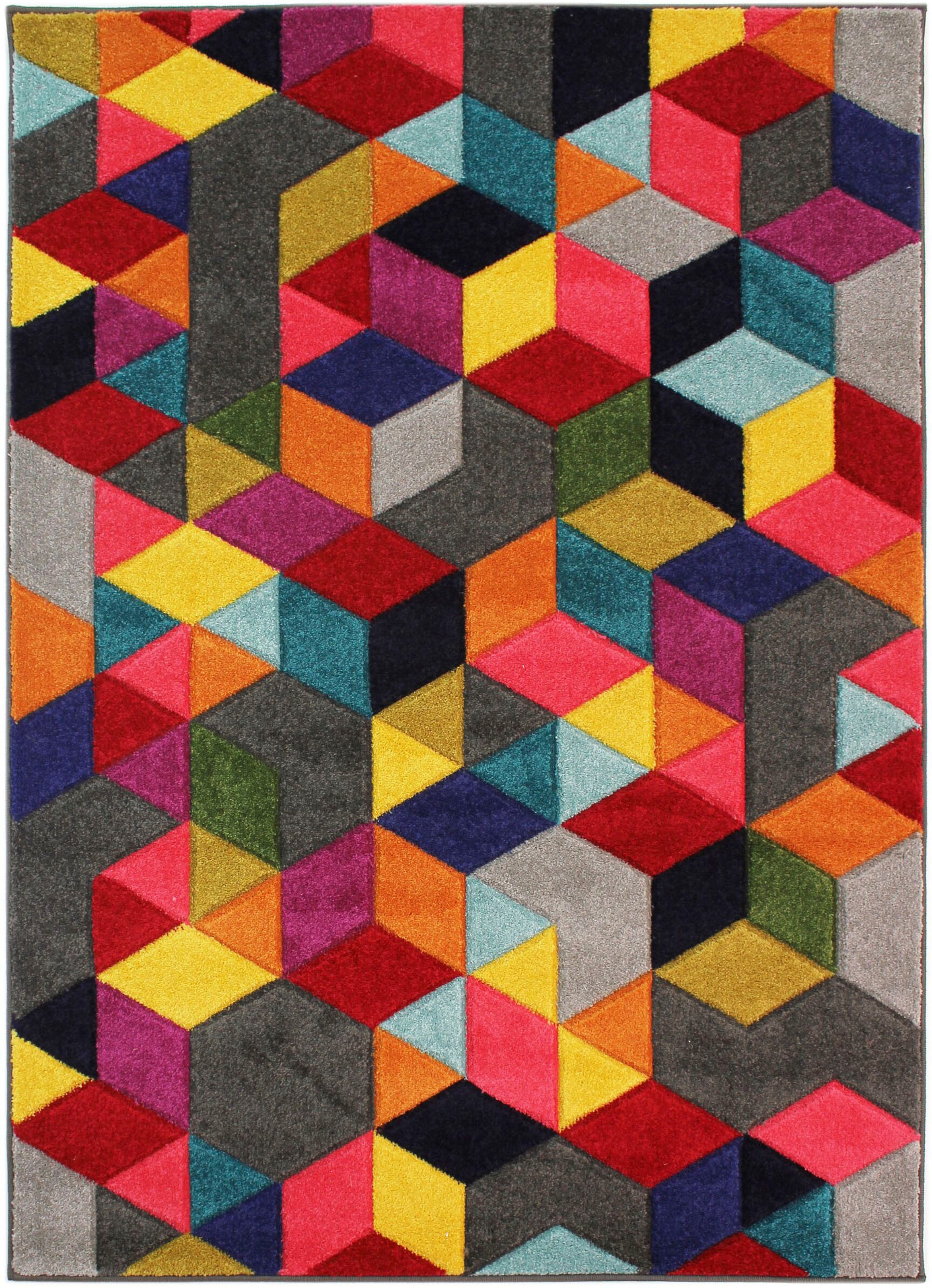 FLAIR RUGS Teppich "Dynamic" rechteckig 10 mm Höhe fußbodenheizungsgeeignet günstig online kaufen