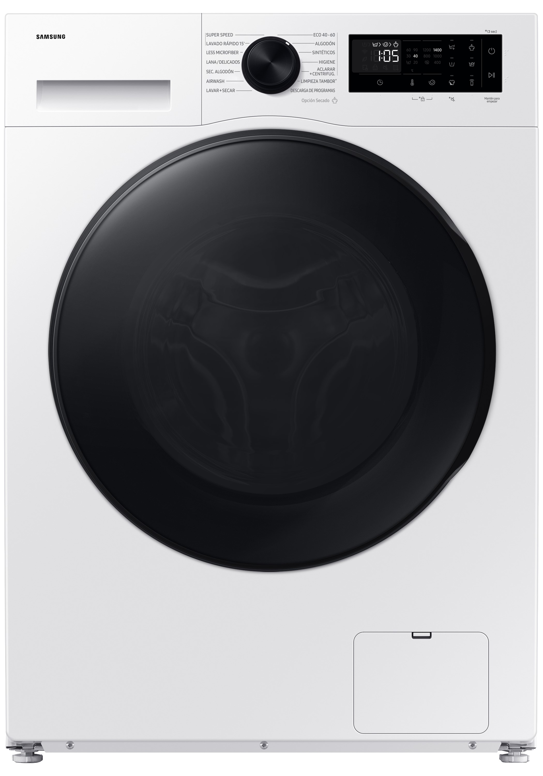 Samsung Waschtrockner "WD90DG5G34BE" WD5100D 9 kg /5 kg 72 dB(A) Hygienisch saubere Wäsche mit bis zu 99,9% weniger Bakterien