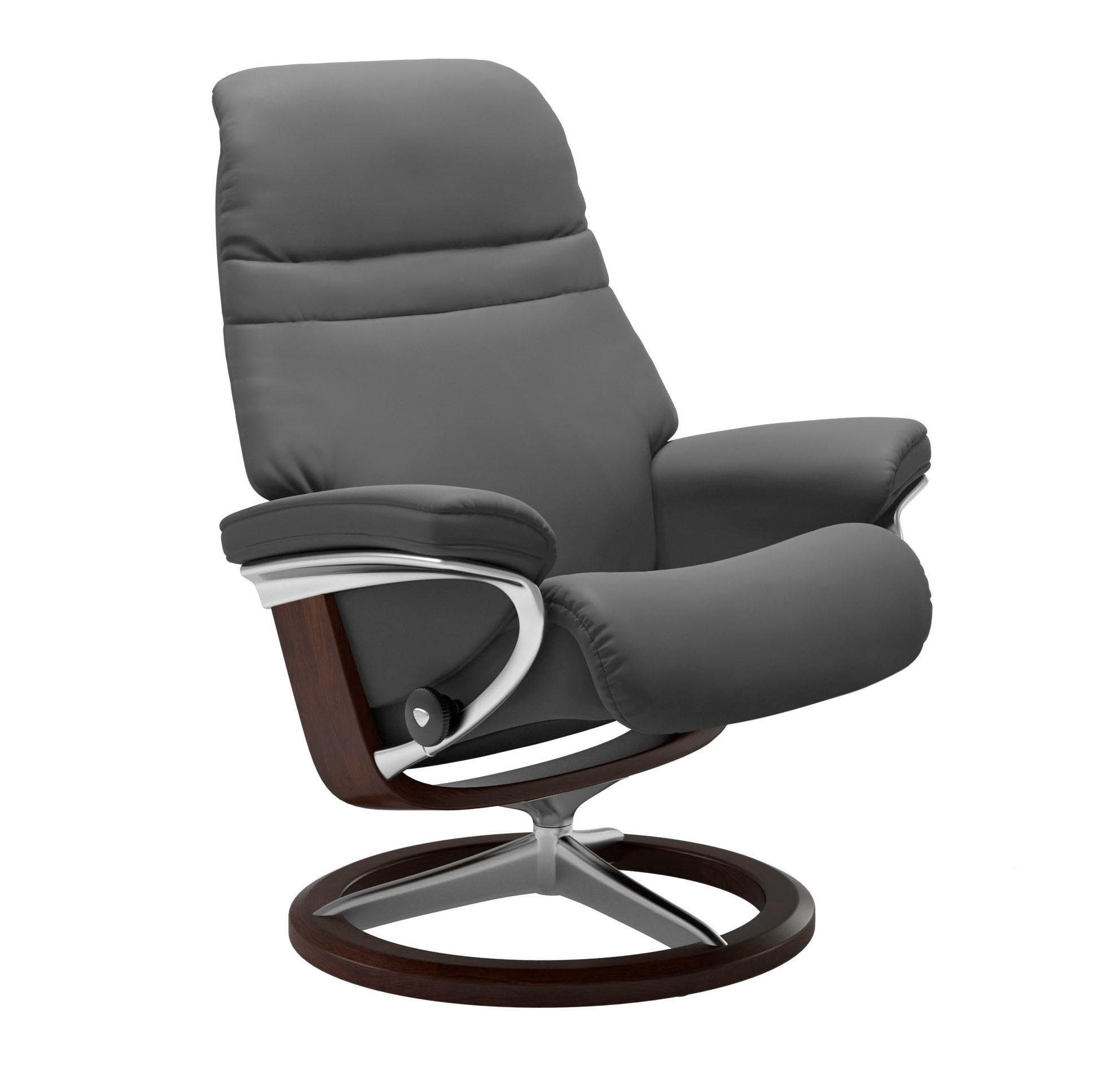 Stressless® Relaxsessel »Sunrise«, mit Signature Base, Größe M, Gestell Braun