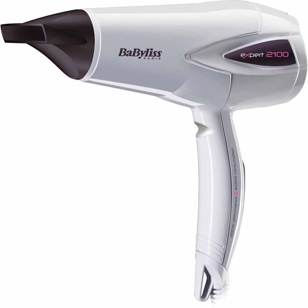 BaByliss Haartrockner »D322WE«, 2200 W, 1 Aufsätze, energiesparend