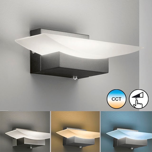 FISCHER & HONSEL LED Wandleuchte »Bowl TW«, 1 flammig, Leuchtmittel LED-Modul | LED fest integriert