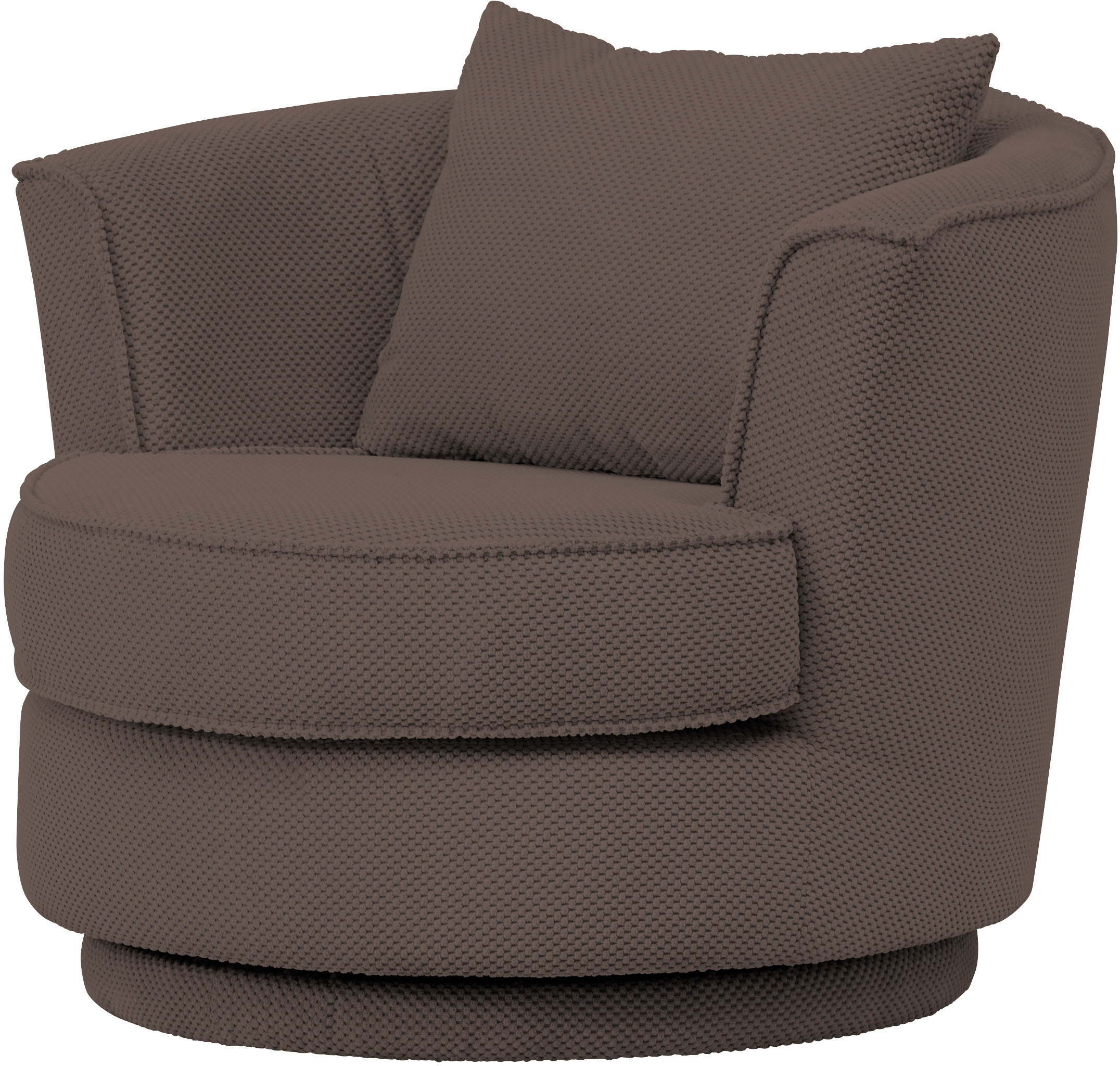 Thumbnail - Home affaire Drehsessel "MAISIE, Lese-Sessel, Love Seat," trendige Stoffe MEGA CORD und Web-Velours, 360 Grad drehbar