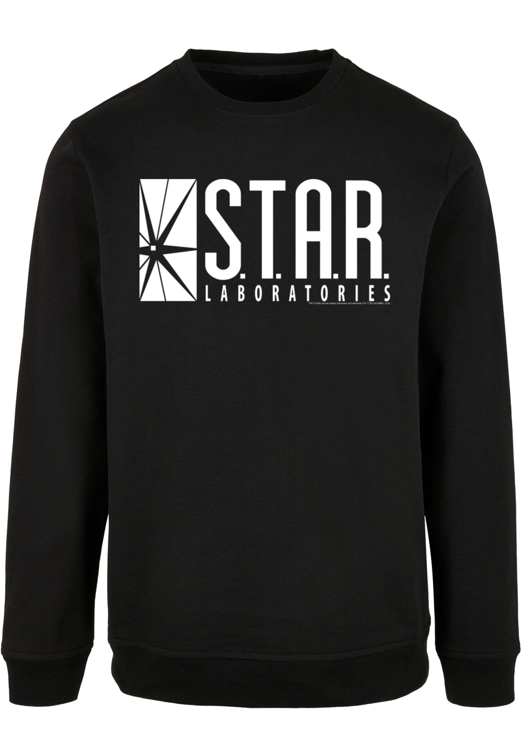 ABSOLUTE CULT Rundhalspullover »ABSOLUTE CULT Herren Flash - Star Labs Logo Crewneck«, (1 tlg.)