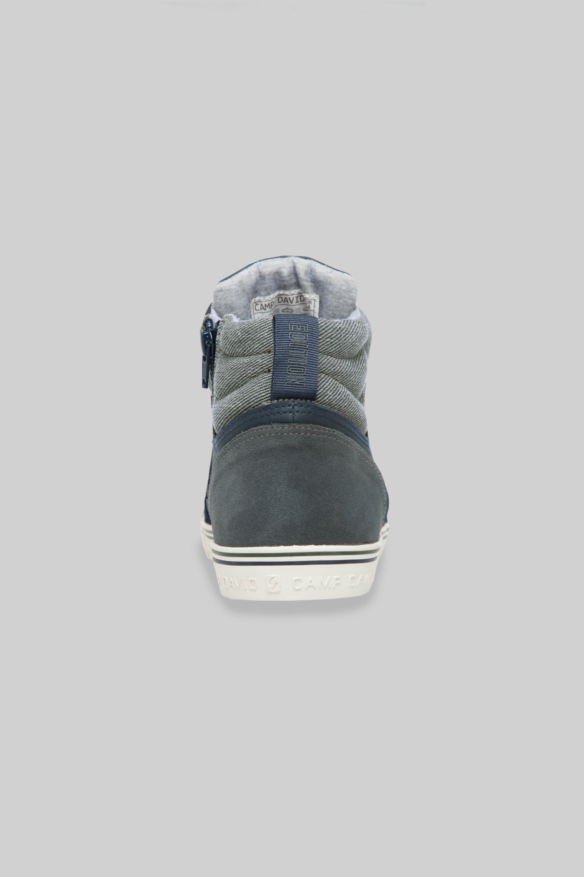 CAMP DAVID Sneaker, mit innenliegenden Reißverschluss
