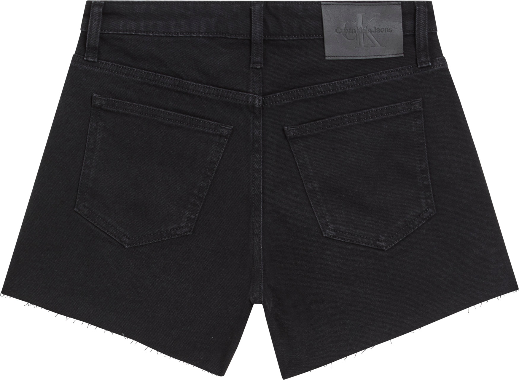 Calvin Klein Jeans Shorts »90s DENIM SHORT«, mit Fransensaum