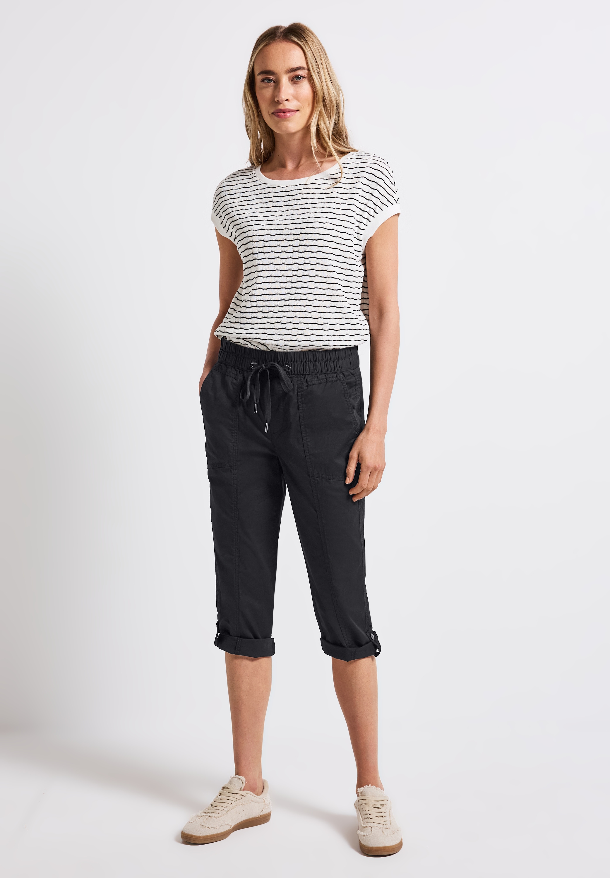 STREET ONE 3/4-Hose, Middle Waist