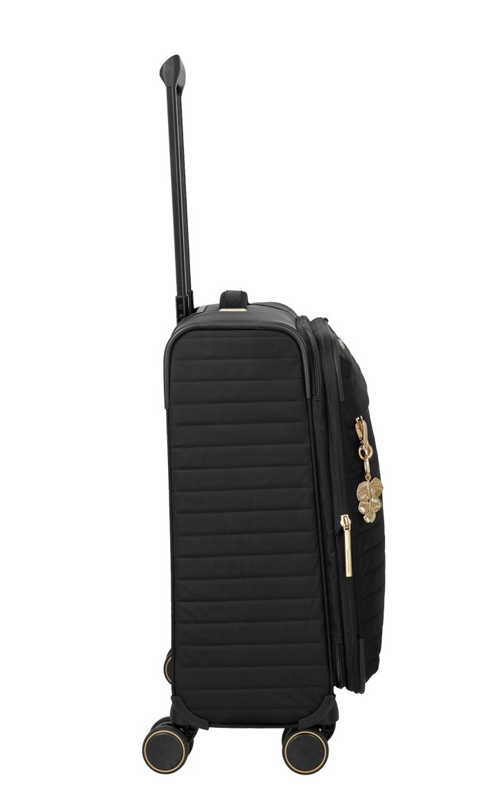travelite Weichgepäck-Trolley »BARBARA & travelite | BARBARA STEPP, verschiedene Größen und Farben«, 4 Rollen, Weichgepäck-Koffer Schlüsselanhänger Volumenerweiterung bei S/M