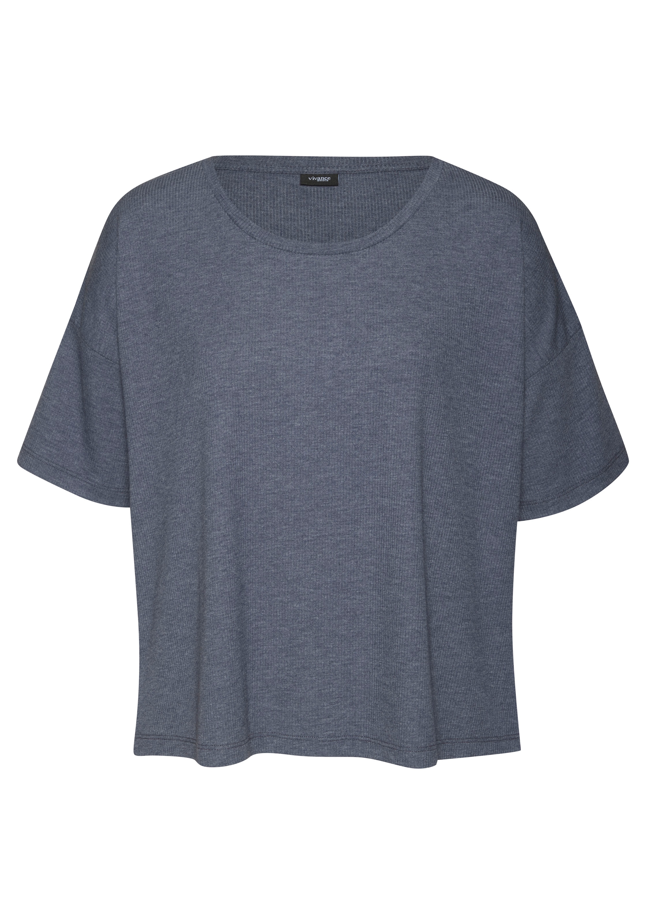 Vivance Dreams T-Shirt, in weicher Rippqualität
