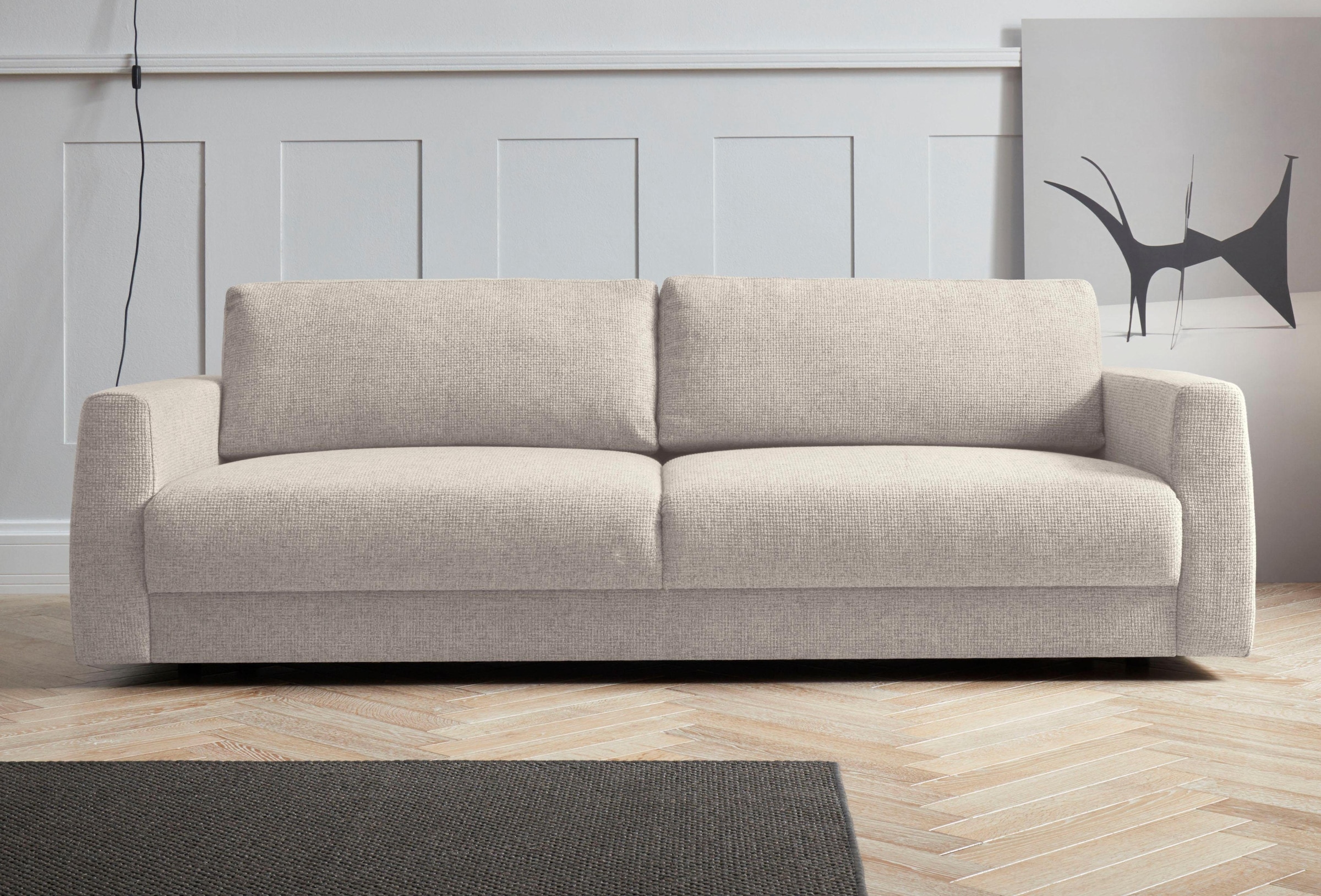 Home affaire 2,5-Sitzer "Hobro" in 3 Bezugsqualitäten in vielen Farben, Des günstig online kaufen