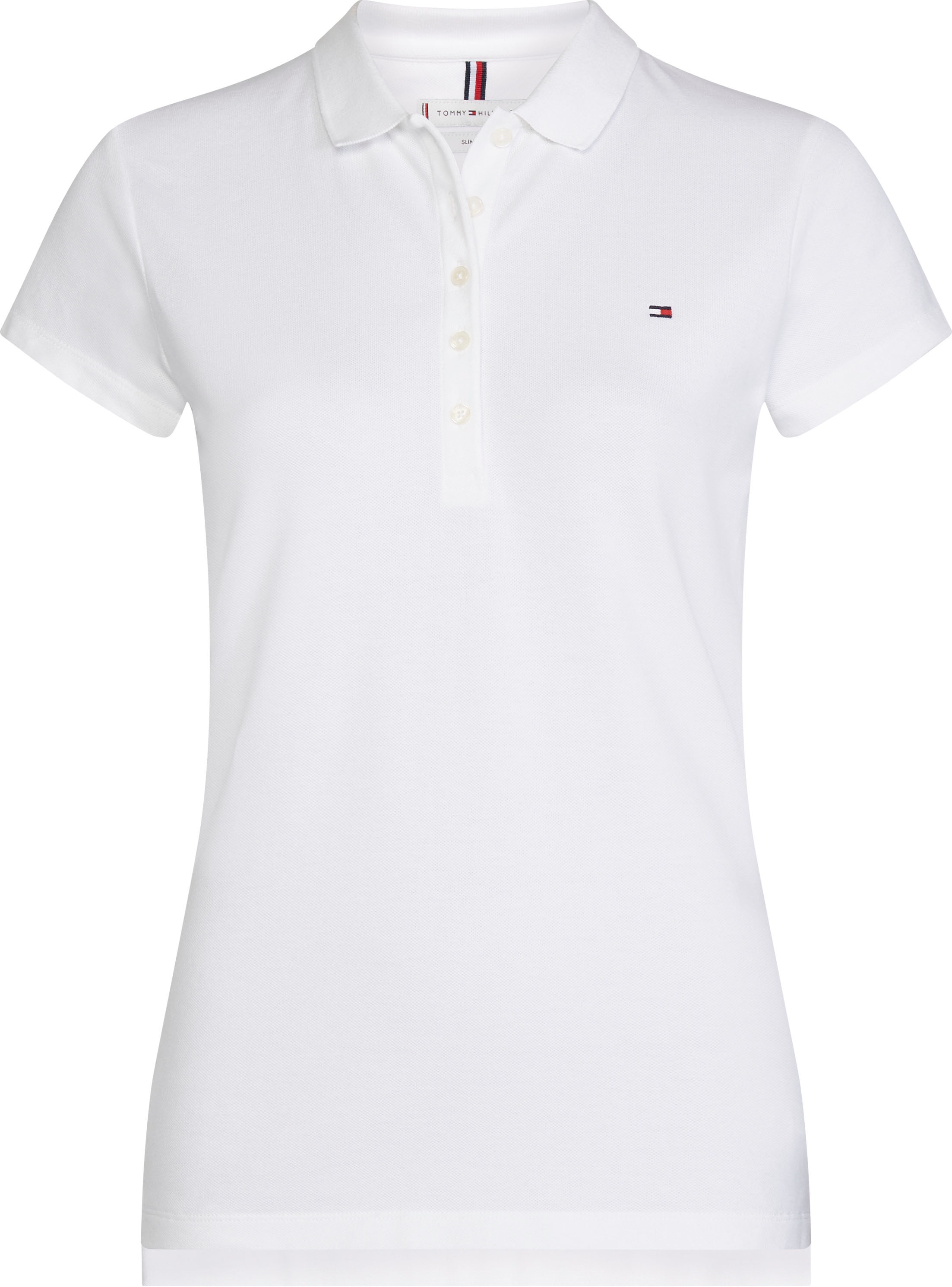 Tommy Hilfiger Poloshirt "HERITAGE SHORT SLEEVE SLIM POLO", mit Tommy Hilfi günstig online kaufen