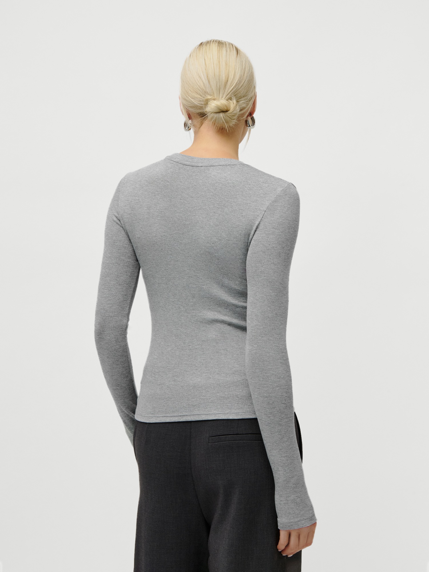 LeGer Langarmshirt "Vianne, LeGer by Lena Gercke", Regular fit mit Rundhals günstig online kaufen
