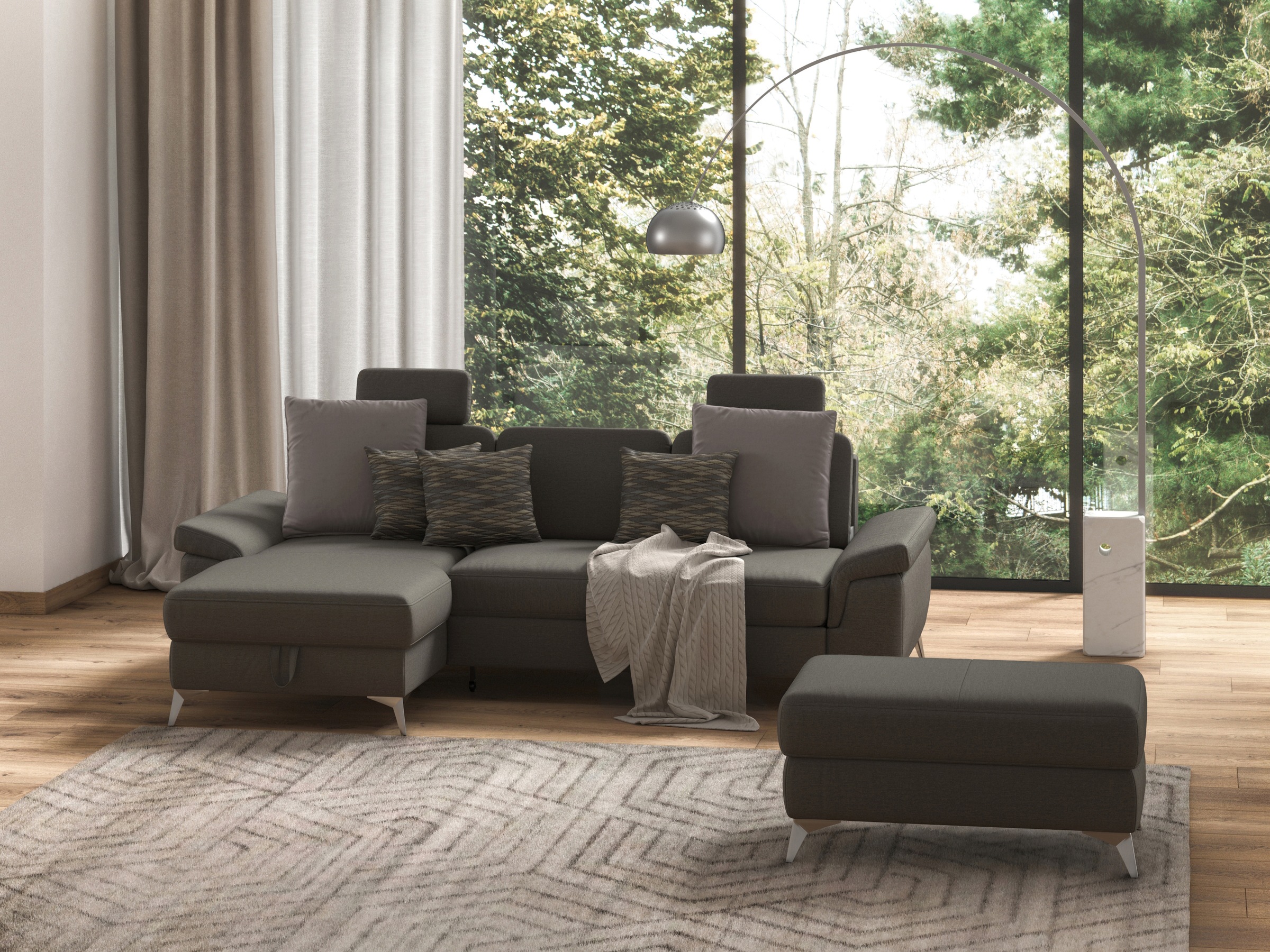sit&more Stauraumhocker »Padua«, mit Stauraum
