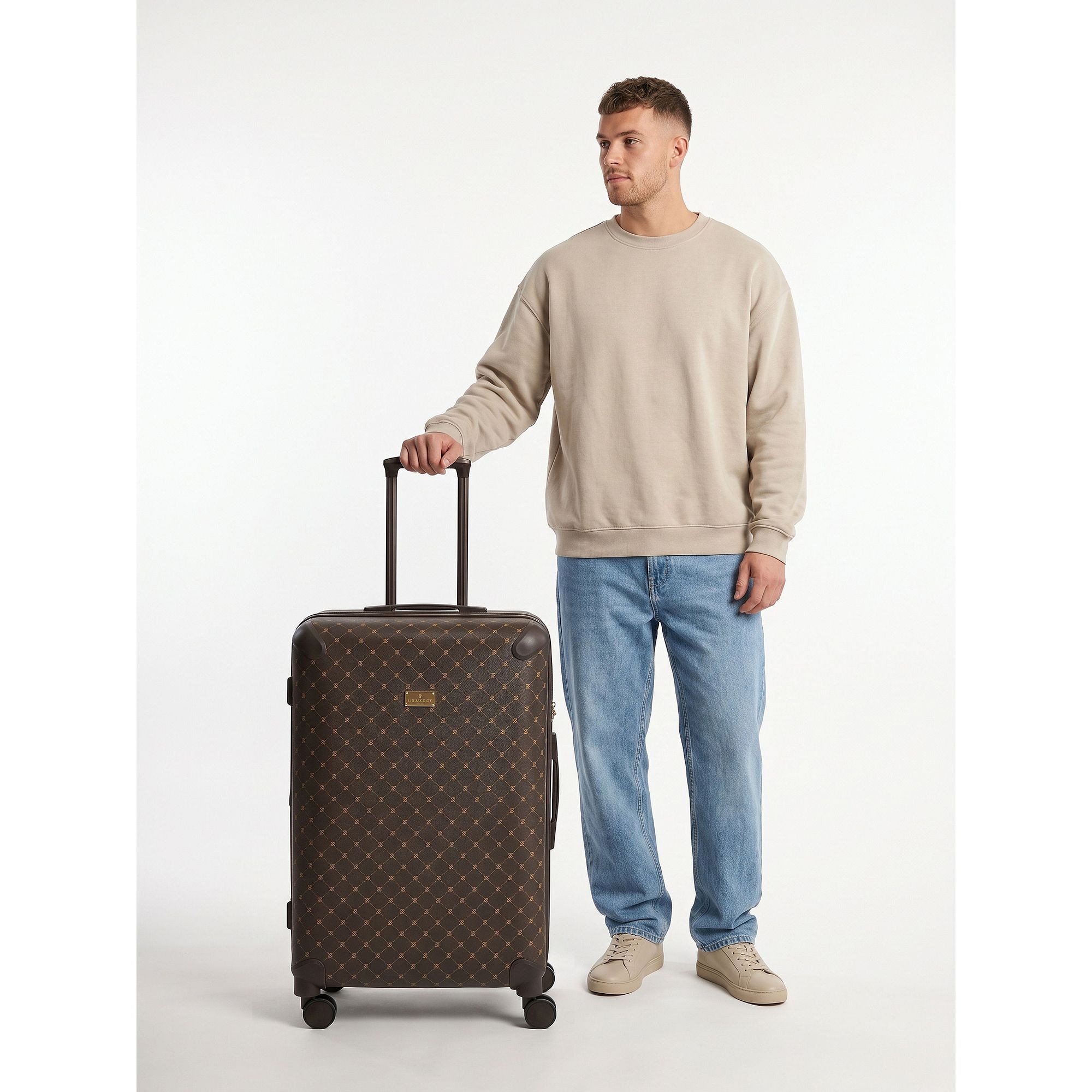 Lazarotti Trolley »Palermo 4 Rollen Trolley L 79 cm« 120 l
