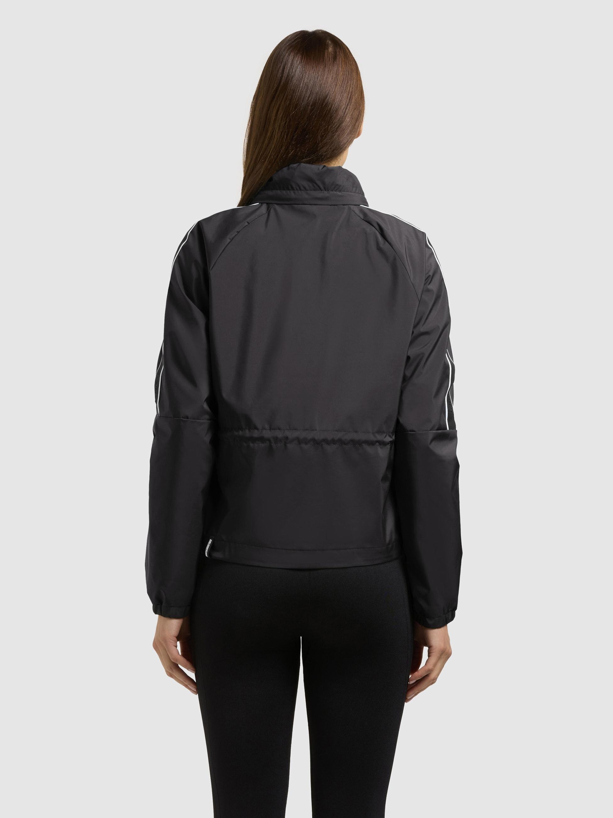 khujo Windbreaker »Olia« mit Kapuze Übergangsjacke mit im Kragen verstaubarer Kapuze