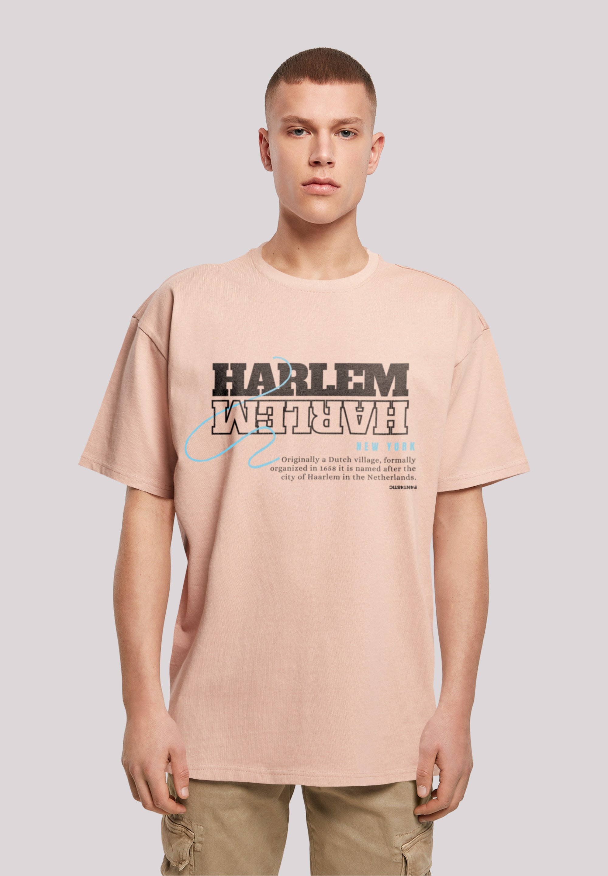 F4NT4STIC T-Shirt "Harlem OVERSIZE TEE", Print günstig online kaufen