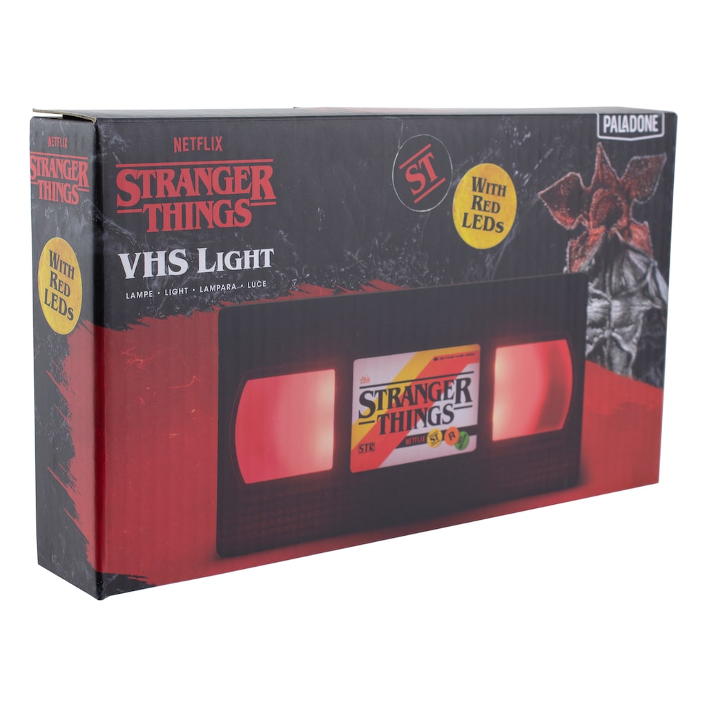 Paladone LED Dekolicht »Stranger Things VHS Logo Leuchte«