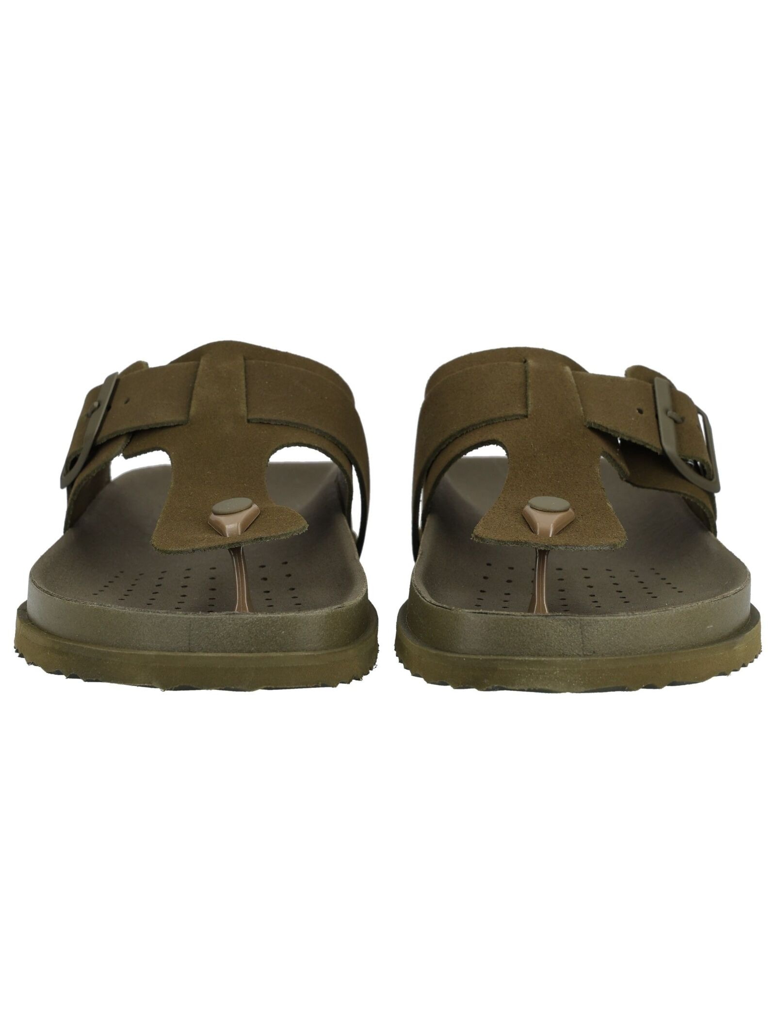 Geox Zehentrenner »Geox Pantoletten Veloursleder«