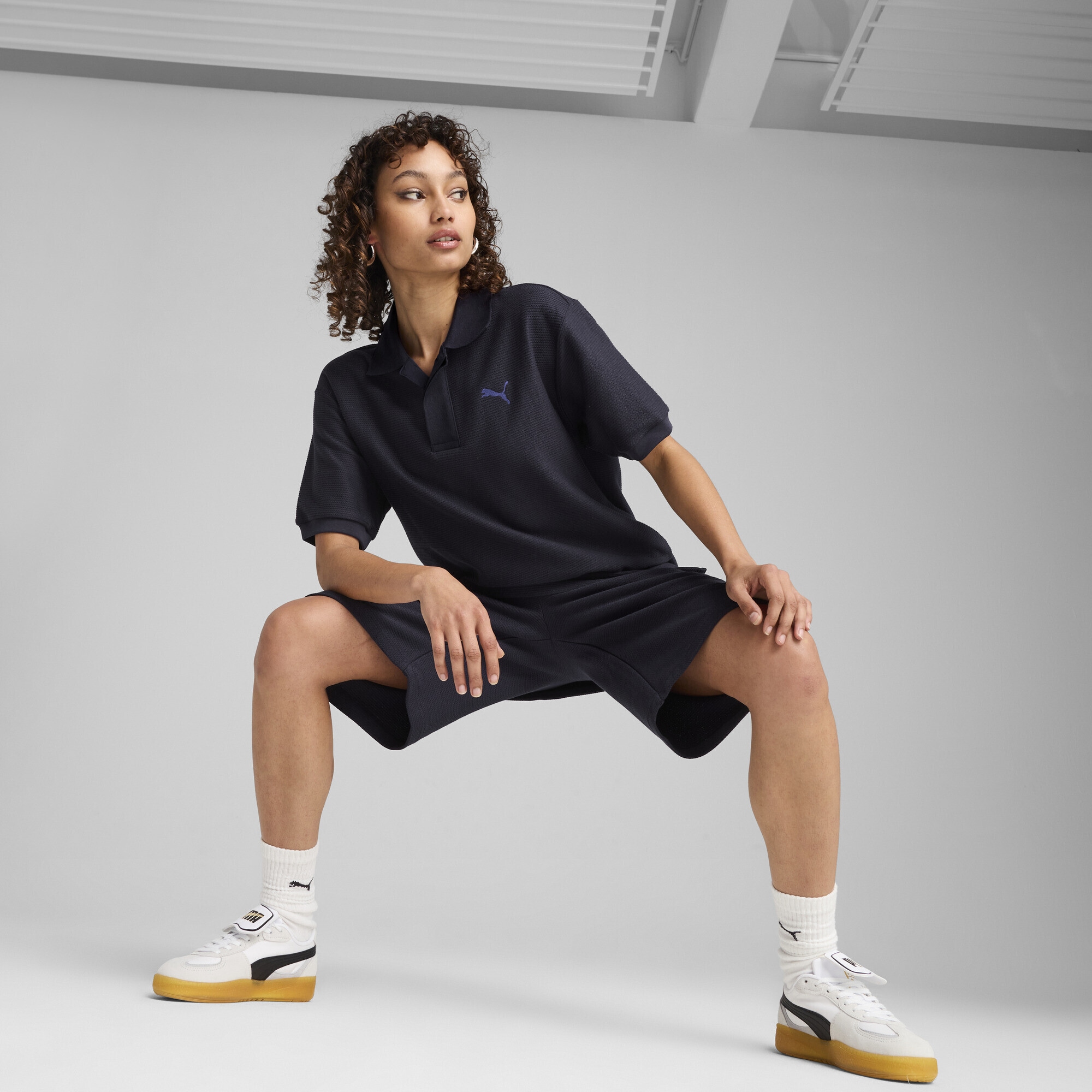 PUMA Poloshirt »PREMIUM ESS Relaxed Jacquard Poloshirt Erwachsene«