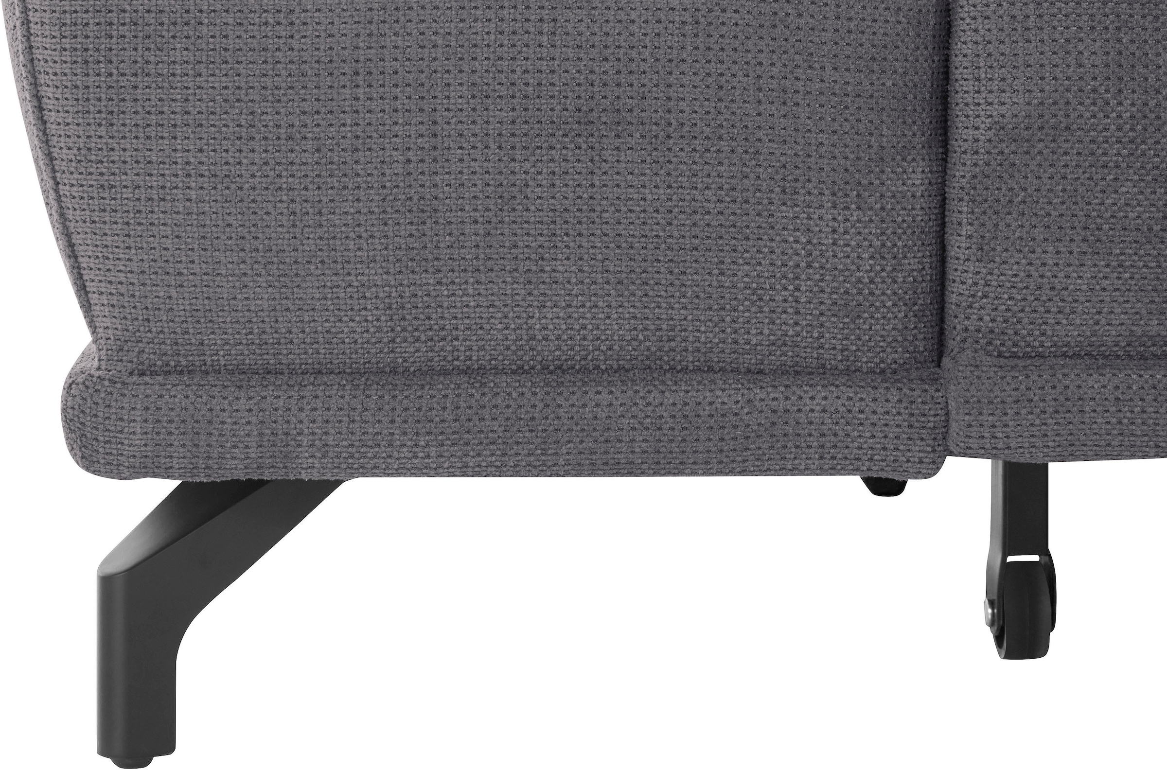 Places of Style Ecksofa Costello, mit Sitztiefenverstellung und Armlehnfunktion, incl. 3 Nierenkissen