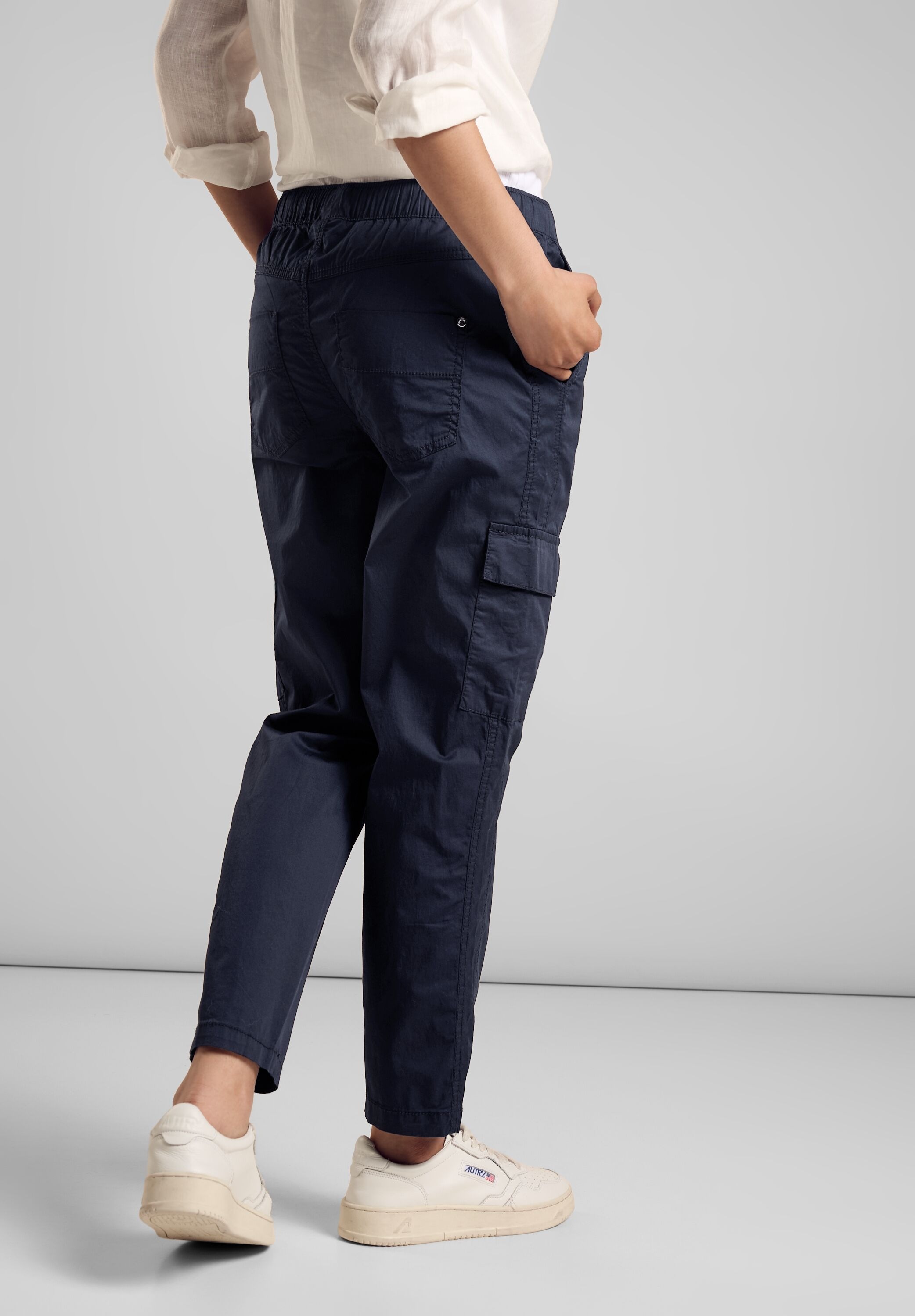 STREET ONE Cargohose, High Waist