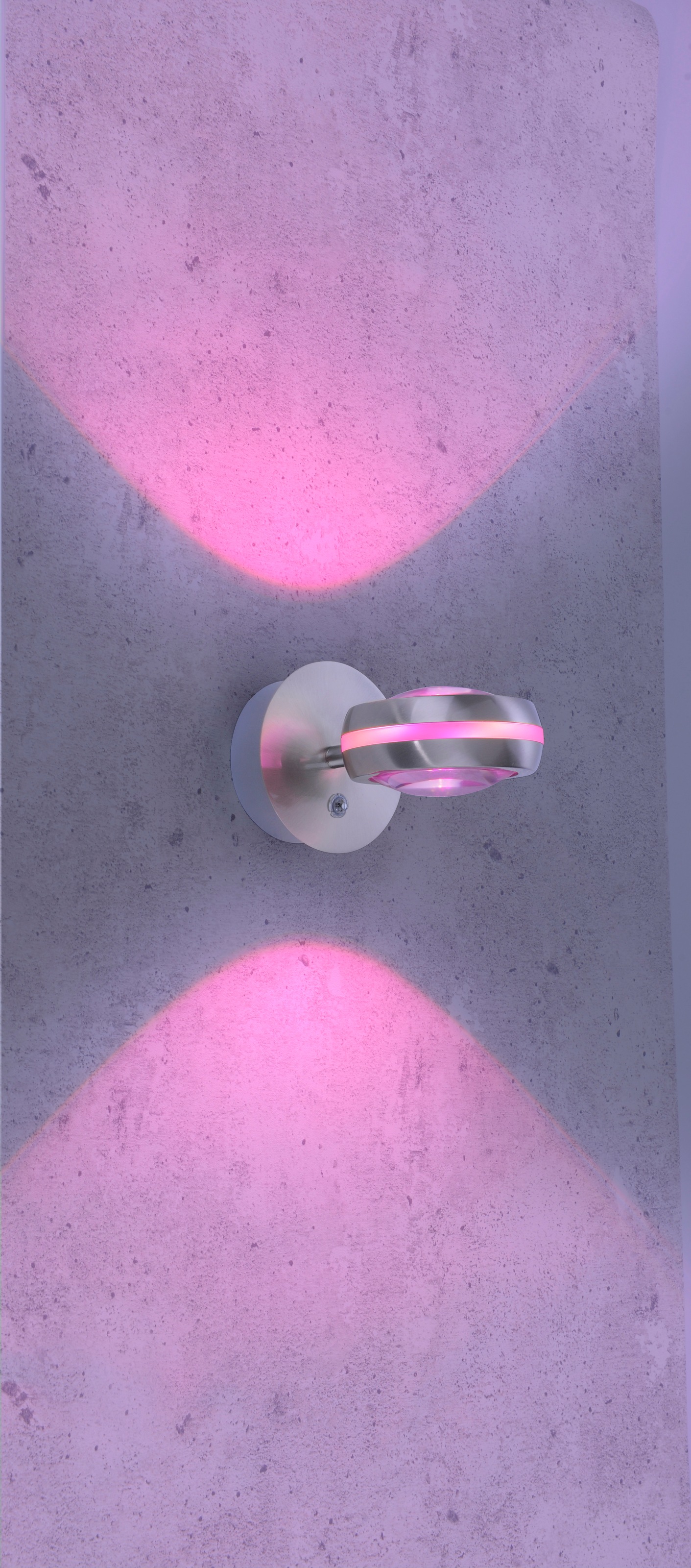 TRIO Leuchten LED Wandleuchte »VISTA«, 2 flammig, Leuchtmittel LED-Board | LED fest integriert, WiZ Smarthome Wandleuchte App Steuerung
