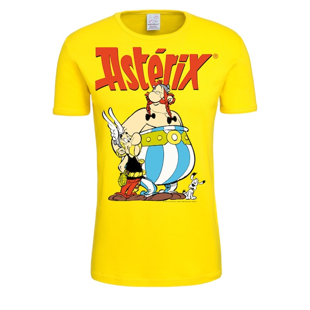 LOGOSHIRT T-Shirt »Asterix & Obelix«, im lizenzierten Originaldesign ▷  kaufen | BAUR