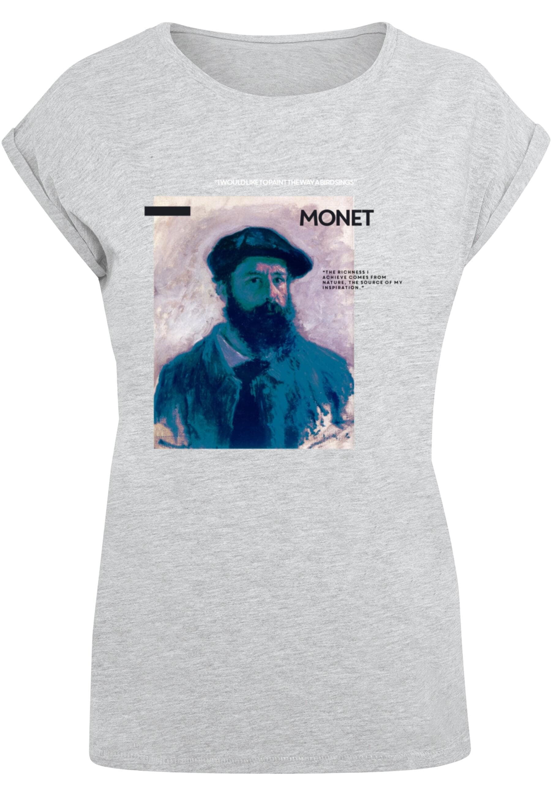 Merchcode T-Shirt "Merchcode Damen Ladies APOH - Monet Nature T-Shirt" 1 St günstig online kaufen