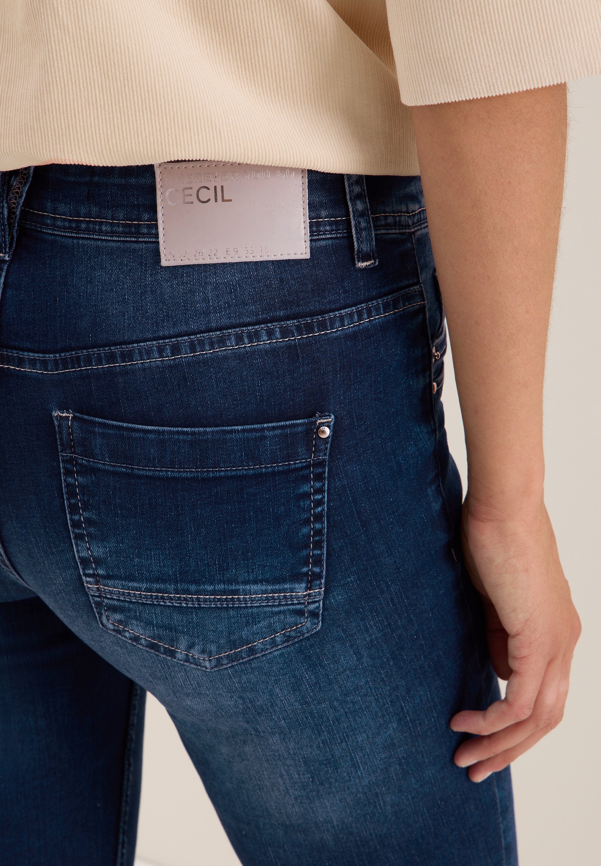 Thumbnail - Cecil 5-Pocket-Jeans "Style SCARLETT", mit Stretch