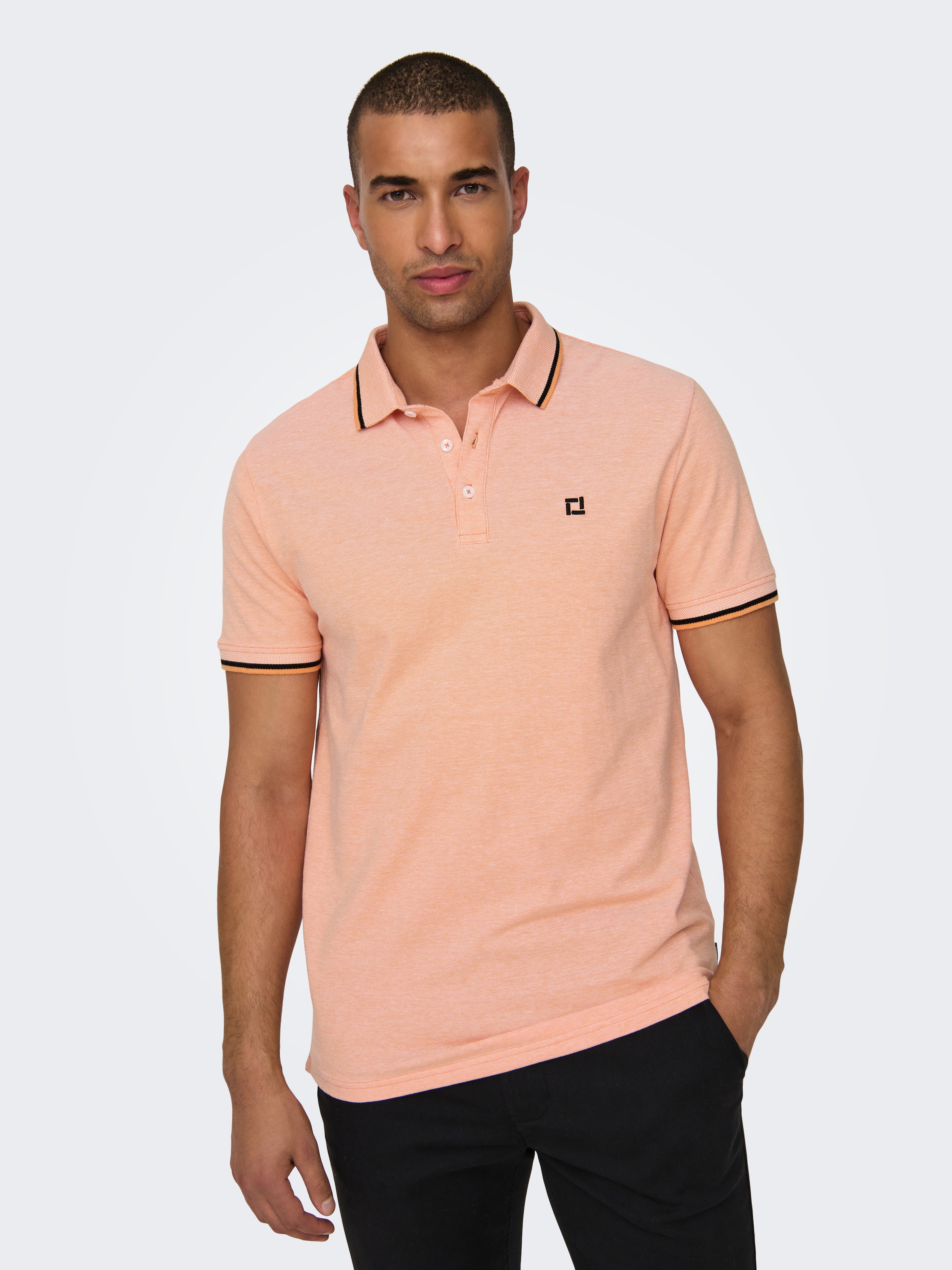 ONLY & SONS Poloshirt "ONSFLETCHER SLIM SS POLO NOOS" günstig online kaufen