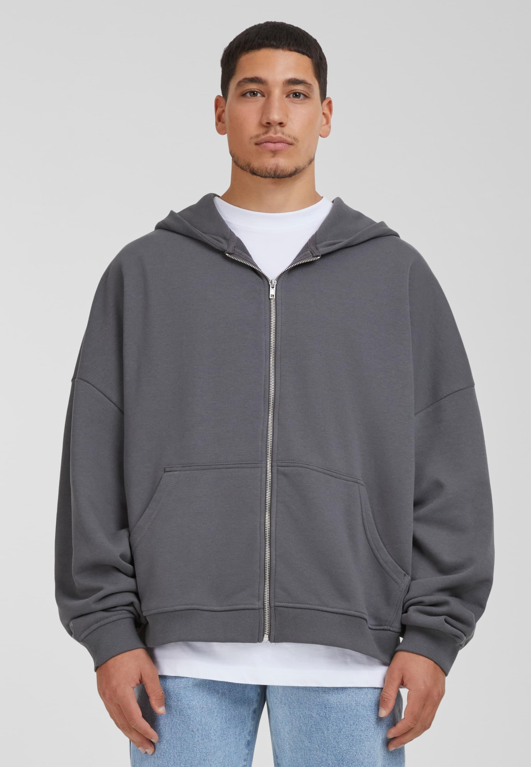 URBAN CLASSICS Sweatjacke »Urban Classics Herren 90's Zip Hoody«