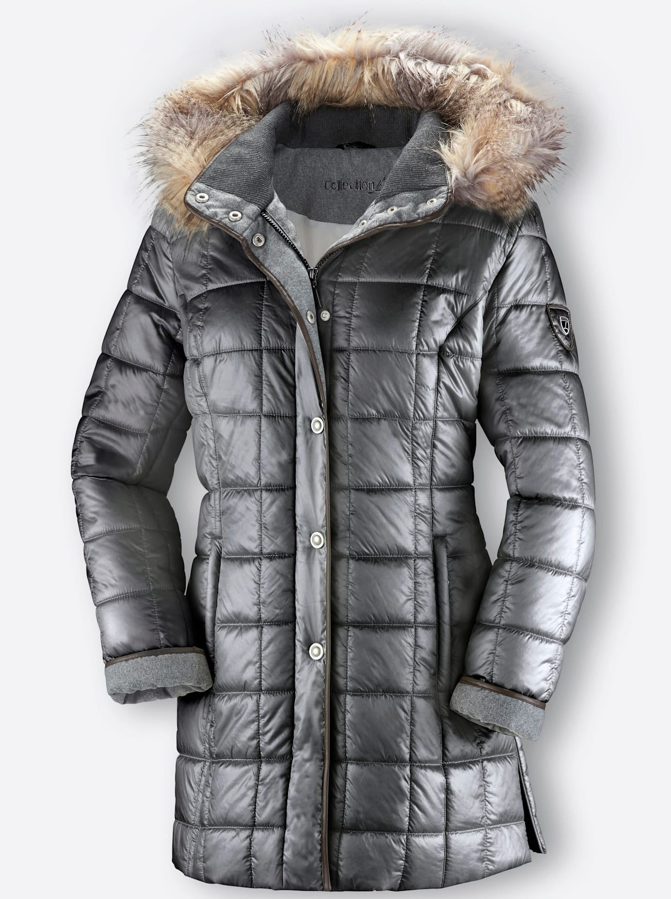 Casual Looks Steppjacke, mit Kapuze