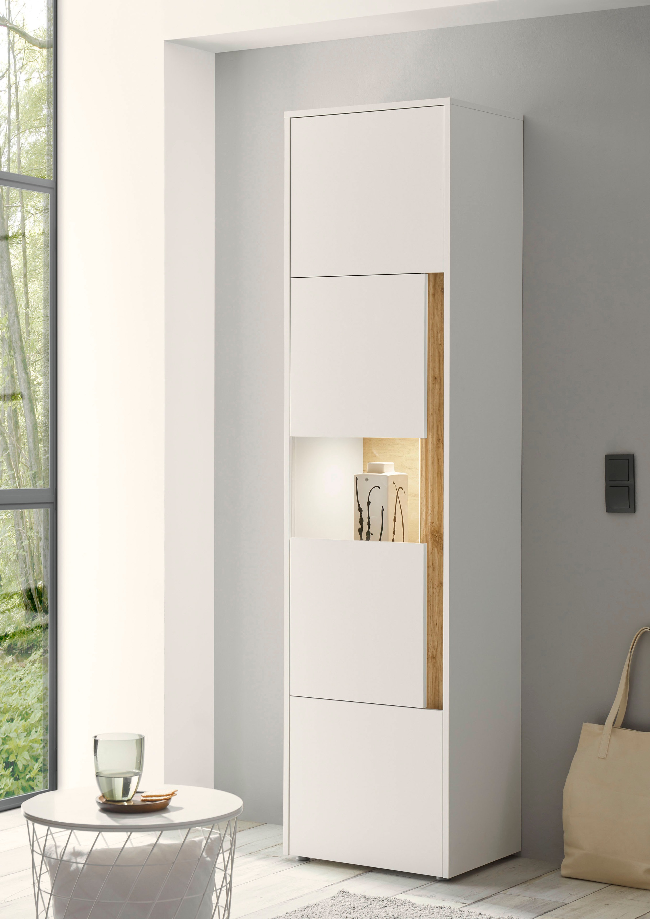 INOSIGN Vitrine "City/Giron, moderner Hochschrank, Glasvitrine", zeitlos, m günstig online kaufen