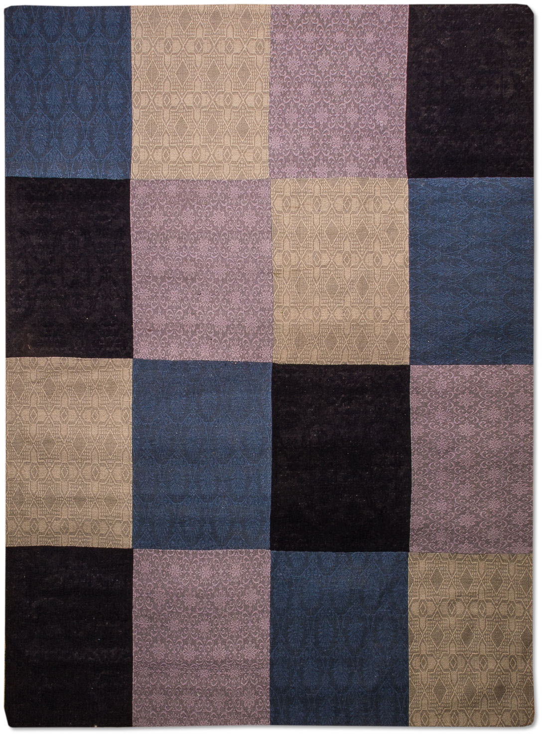 morgenland Teppich »Patchwork Teppich Weys«, rechteckig, 6 mm Höhe, Viskose