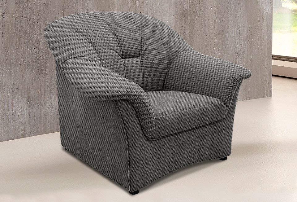 DOMO collection Sessel "Papenburg zeitlose Rückensteppung, elegante Armlehn günstig online kaufen