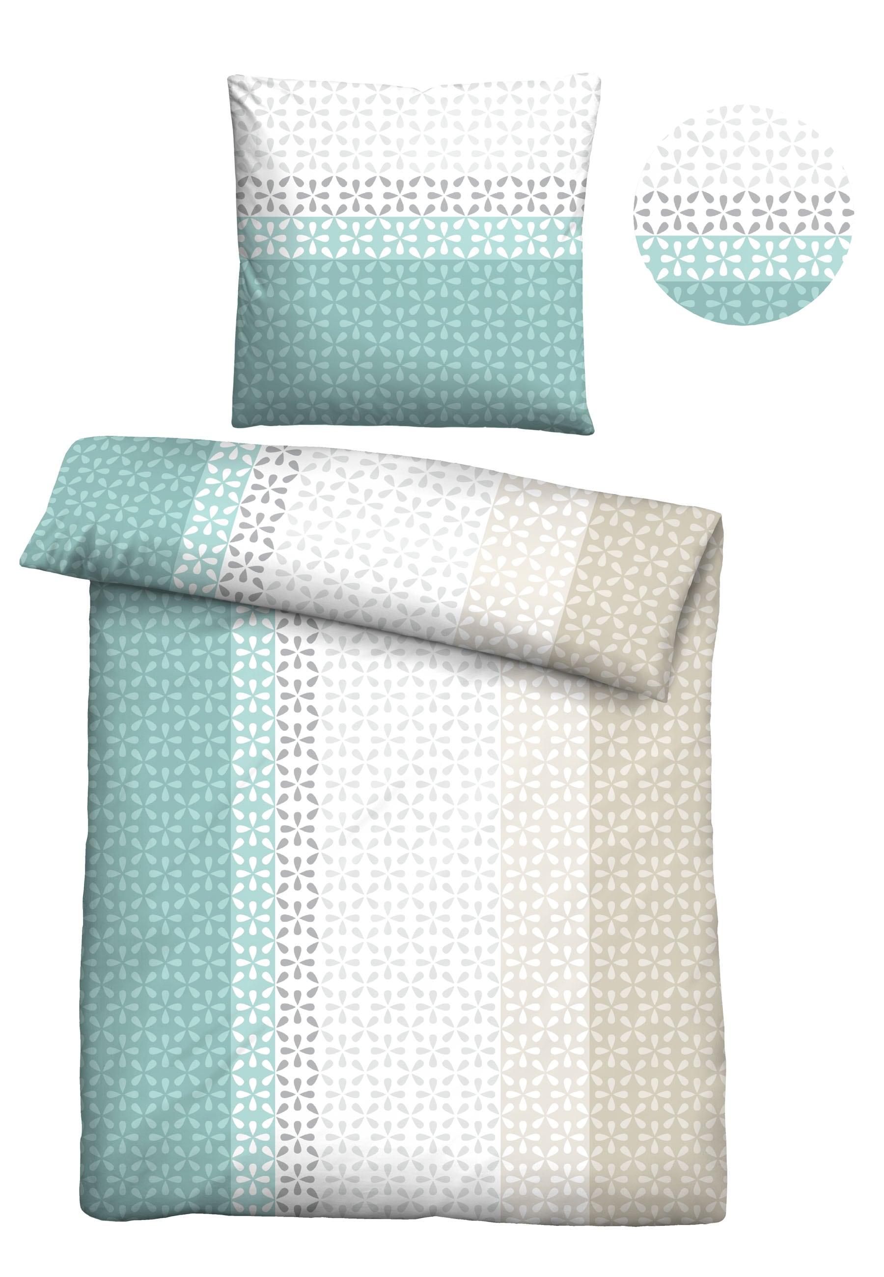 Castell - Markenbettwäsche Bettwäsche "0561118" 2 Stk. feiner Glanz + weich günstig online kaufen