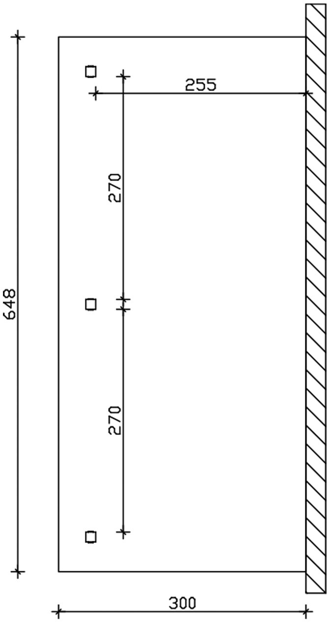 Skanholz Terrassendach »Bormio«