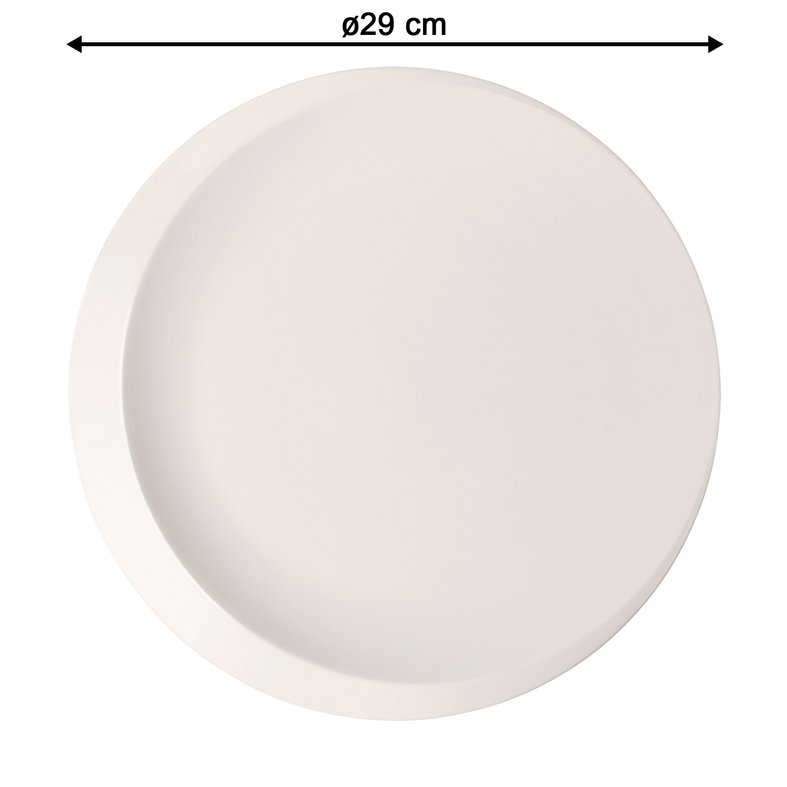 Villeroy & Boch Schale »Schale tief NewMoon ø 29 cm 6er Set weiß« 6 tlg.