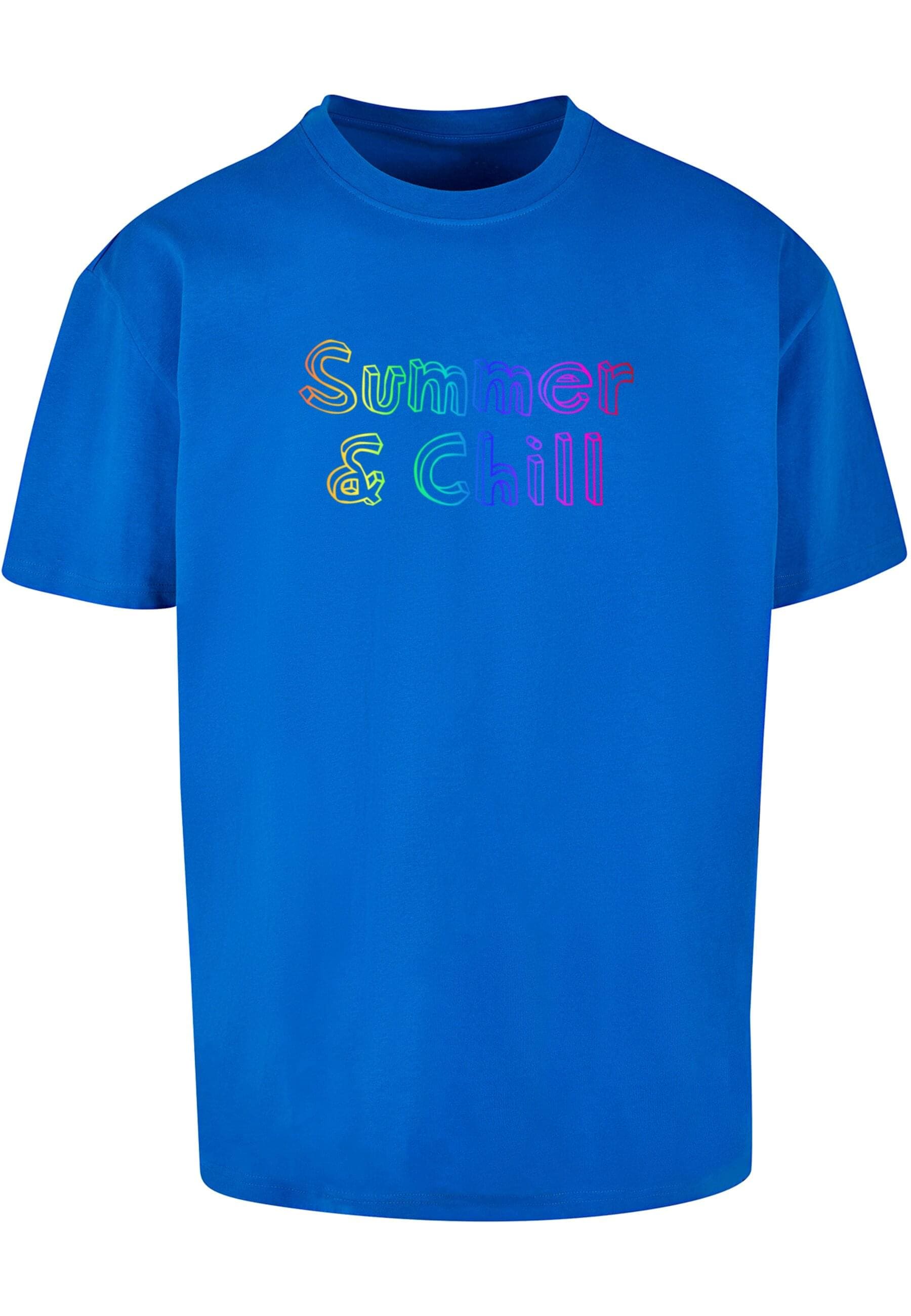 Merchcode T-Shirt "Merchcode Herren Summer And Chill Rainbow Heavy Oversize günstig online kaufen