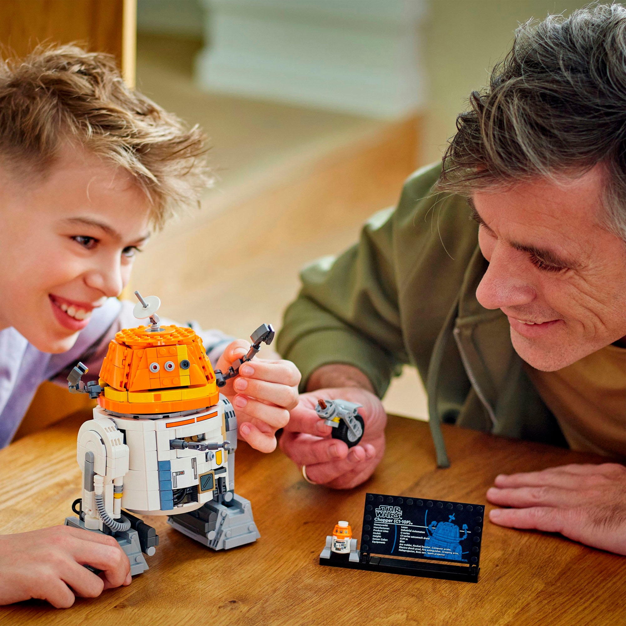 LEGO® Konstruktionsspielsteine »Astromech-Droide Chopper (C1-10P) (75416), LEGO Star Wars ™«, (1039 St.), Made in Europe
