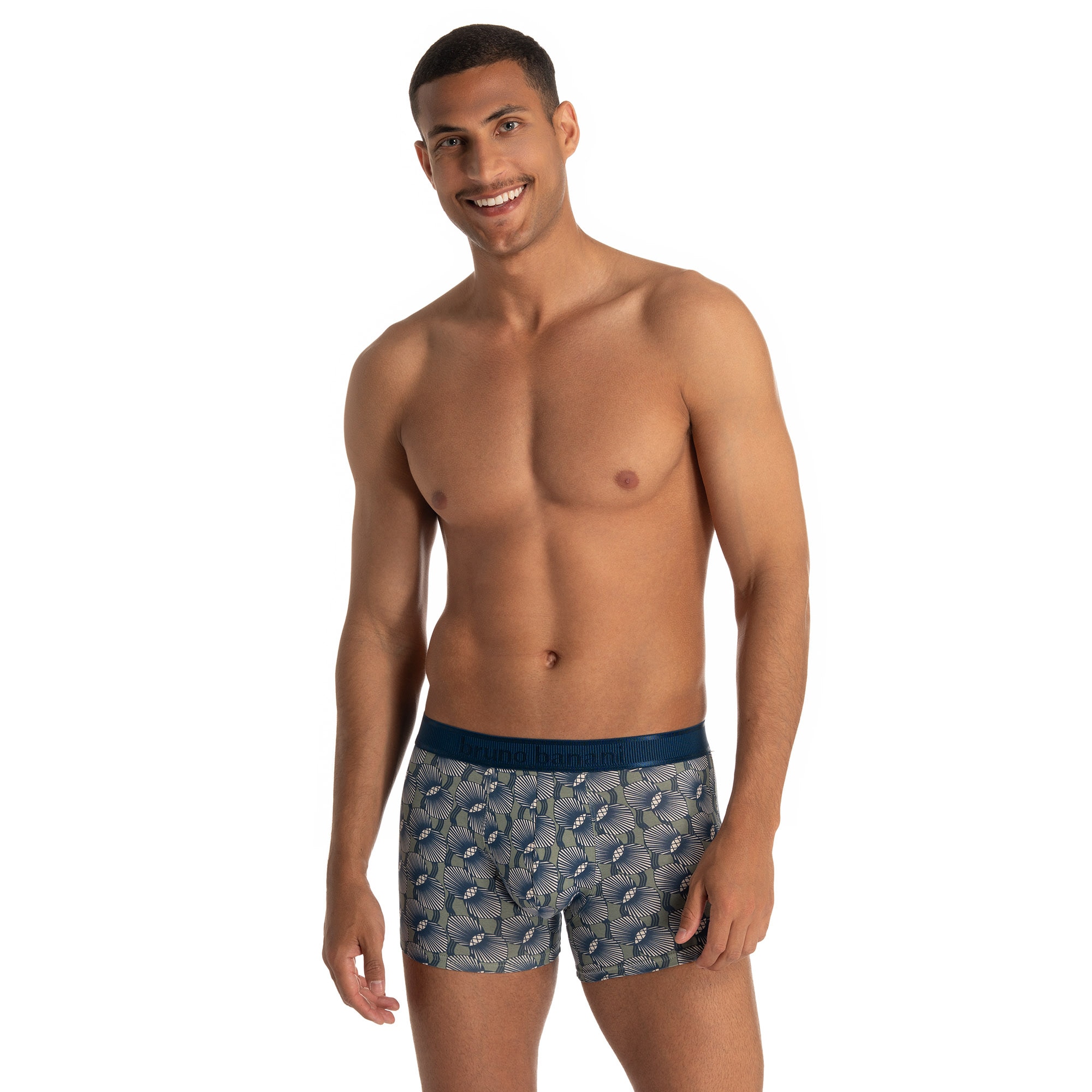 Bruno Banani Boxer »Scallop« 2er Pack,  Baumwollmischung, elastisch