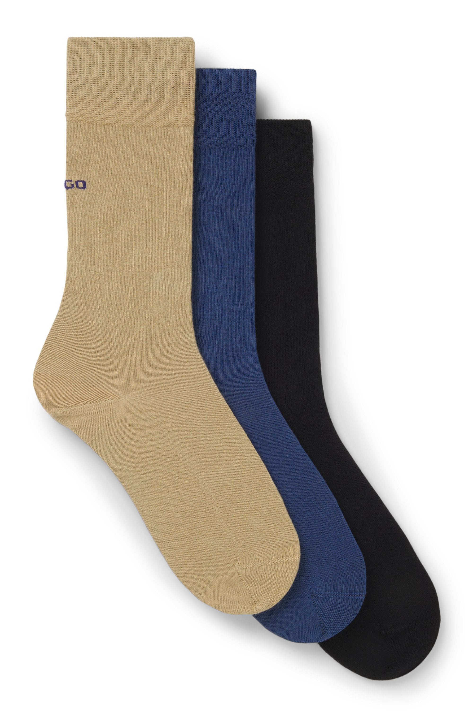 HUGO Underwear Businesssocken "3P RS UNI CC", (Packung, 3 Paar, 3er Pack), günstig online kaufen