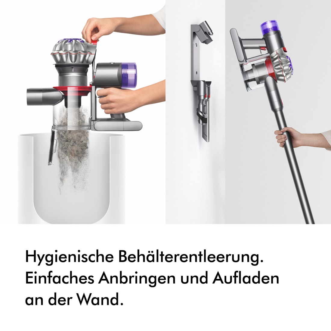 DYSON Akku-Hand-und Stielstaubsauger »V8™ Advanced« Haarentwirrungstechnologie, kein Saugkraftverlust