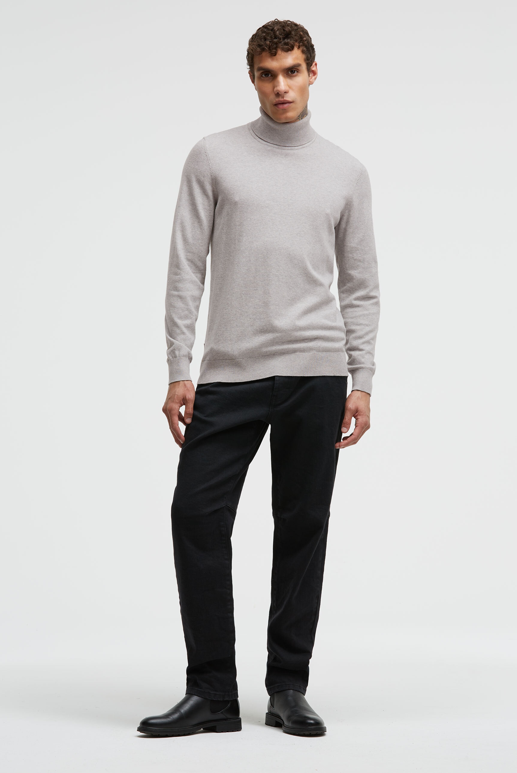 CMPD Rollkragenpullover aus Feinstrick